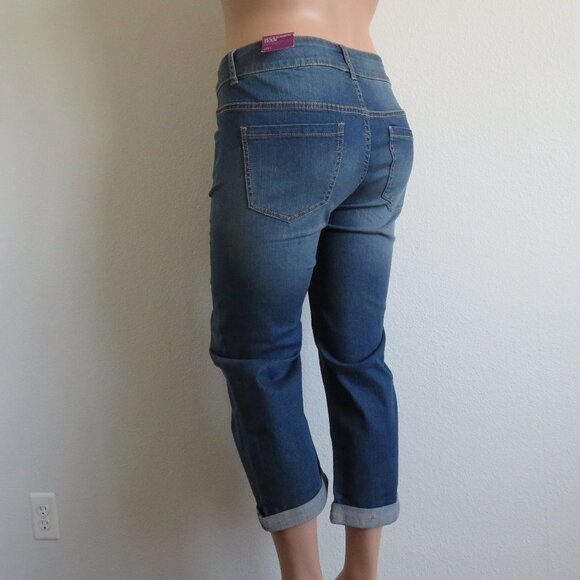 LANE BRYANT Jeans Women CONTROL Waistband DESTRUCTED Boyfriend Plus Size 20 NWT - Picture 3 of 6